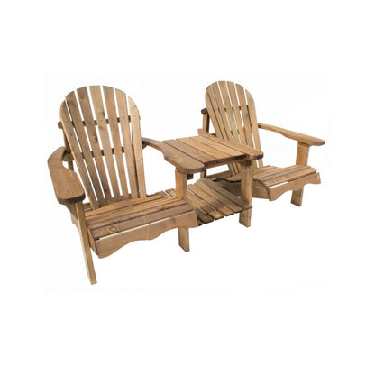 Relax Tete a Tete - 2 Seat Brown by EKJU