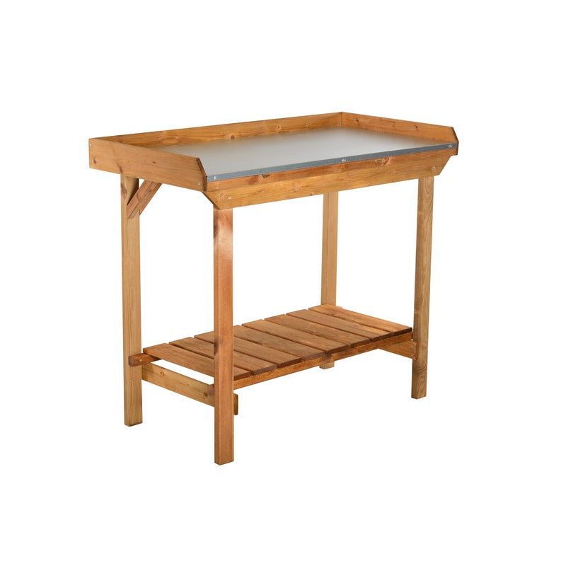 Traditional Potting Table - Brown by EKJU