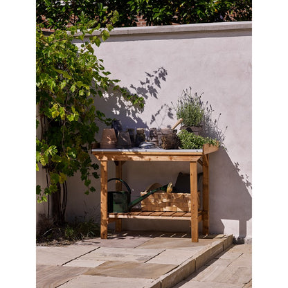 Traditional Potting Table - Brown by EKJU