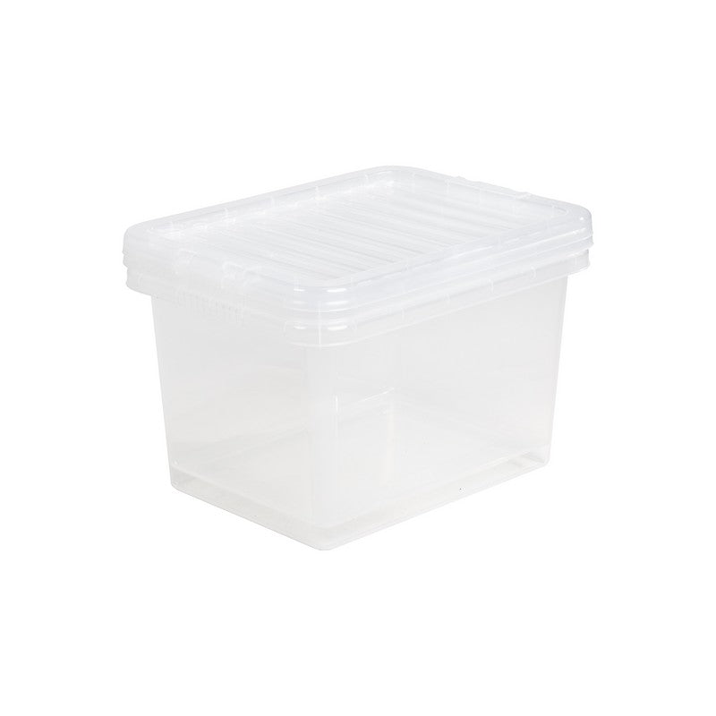 Plastic Storage Box 25 Litres - Clear Crystal by Wham