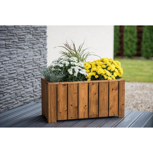 Valmiera Planter - Brown by EKJU