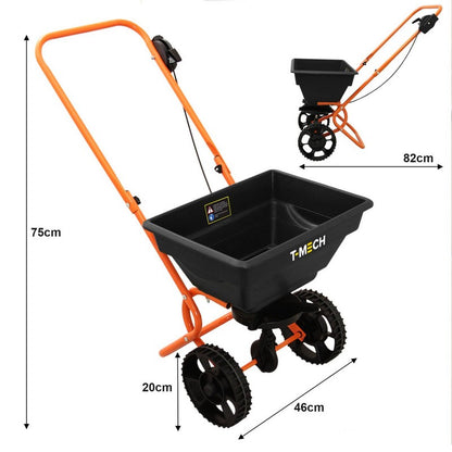 25kg Hopper Garden Rotary Spreader by T-Mech