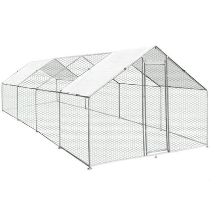 Raven Roam 13' 1" x 26' 2" Apex Chicken Run - Classic