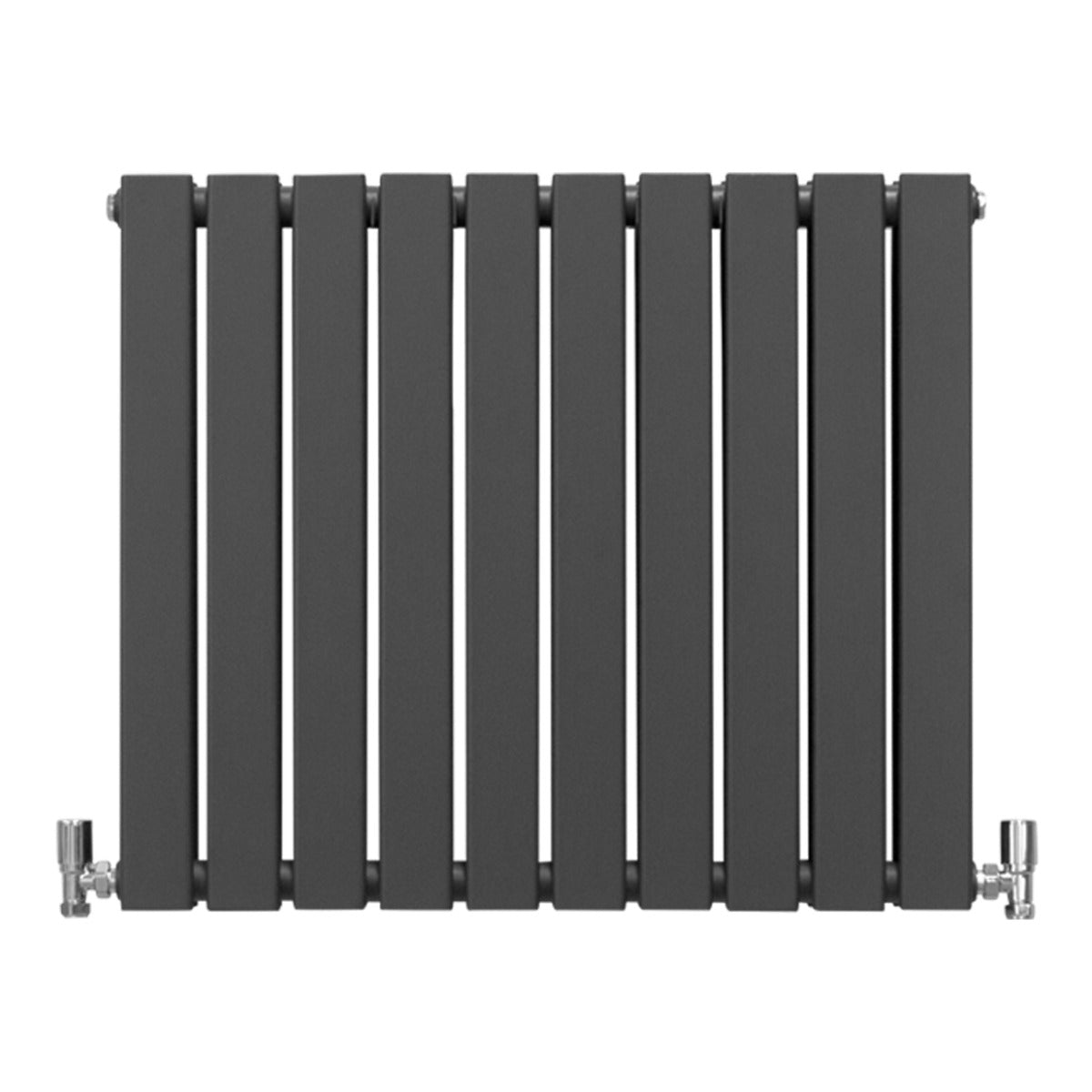 Designer Flat Panel Radiators Anthracite Grey 600mm x 700mm