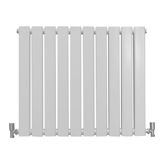 Designer Flat Panel Radiator Gloss White 600mm x 700mm