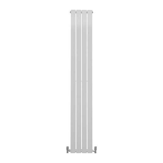 Designer Flat Panel Radiators Gloss White 1800mm x 280mm