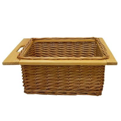 Wicker Kitchen Baskets 3 Drawers 30cm - Brown Set Of Three 50cm Wicker Kitchen by Raven