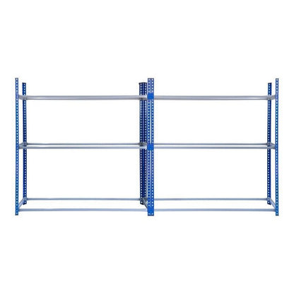 Steel & MDF Shelving Units 185cm - Blue Set Of Two T-Rax Tyre Racking 180cm by Raven