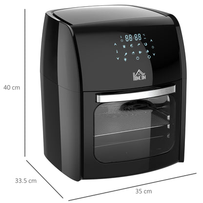 Homcom 12L 8 in 1 Digital Air Fryer Oven with Air Fry