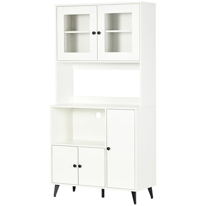 Homcom Freestanding Kitchen Cupboard