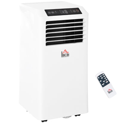 A Rated 10,000 BTU Portable Air Conditioner With 24 Hour Timer by Homcom