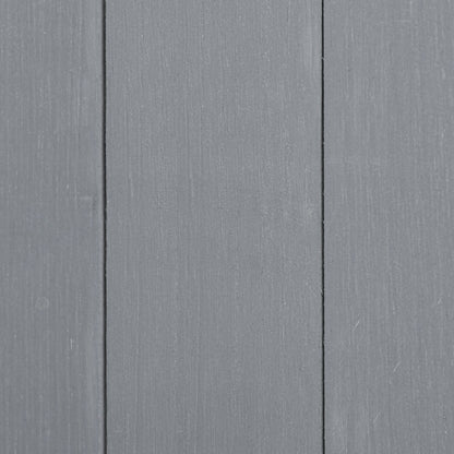 Fortress 160cm Double Door Pent Garden Store Lockable Fir Wood Grey by Steadfast