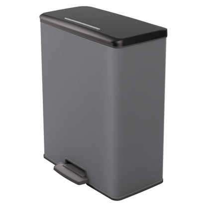 Curver Pedal Bin Deco Rectangular 65L Cool Grey