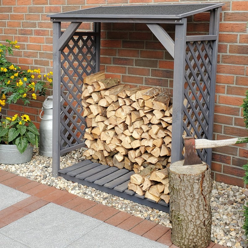 Speyer Modern Firewood Garden Log Store by Promex