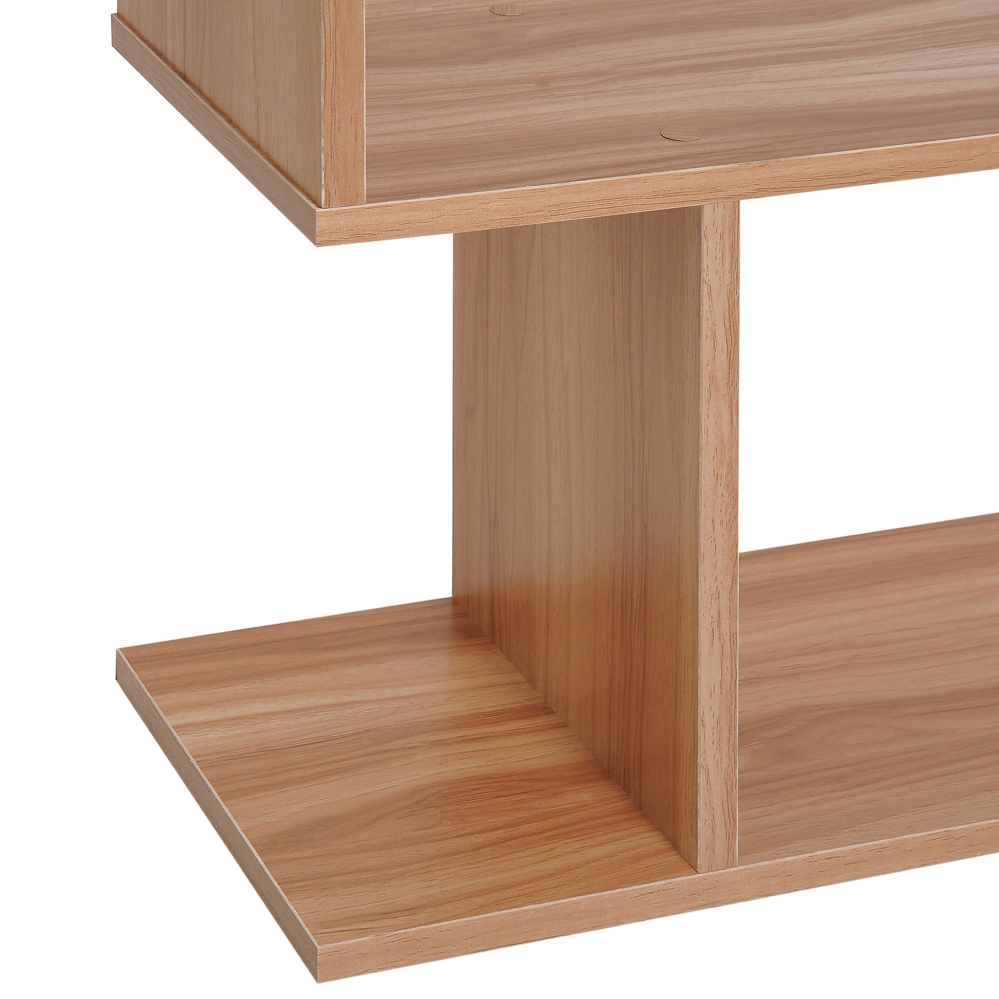 Homcom 6-Tier S-Shaped Shelf Unit