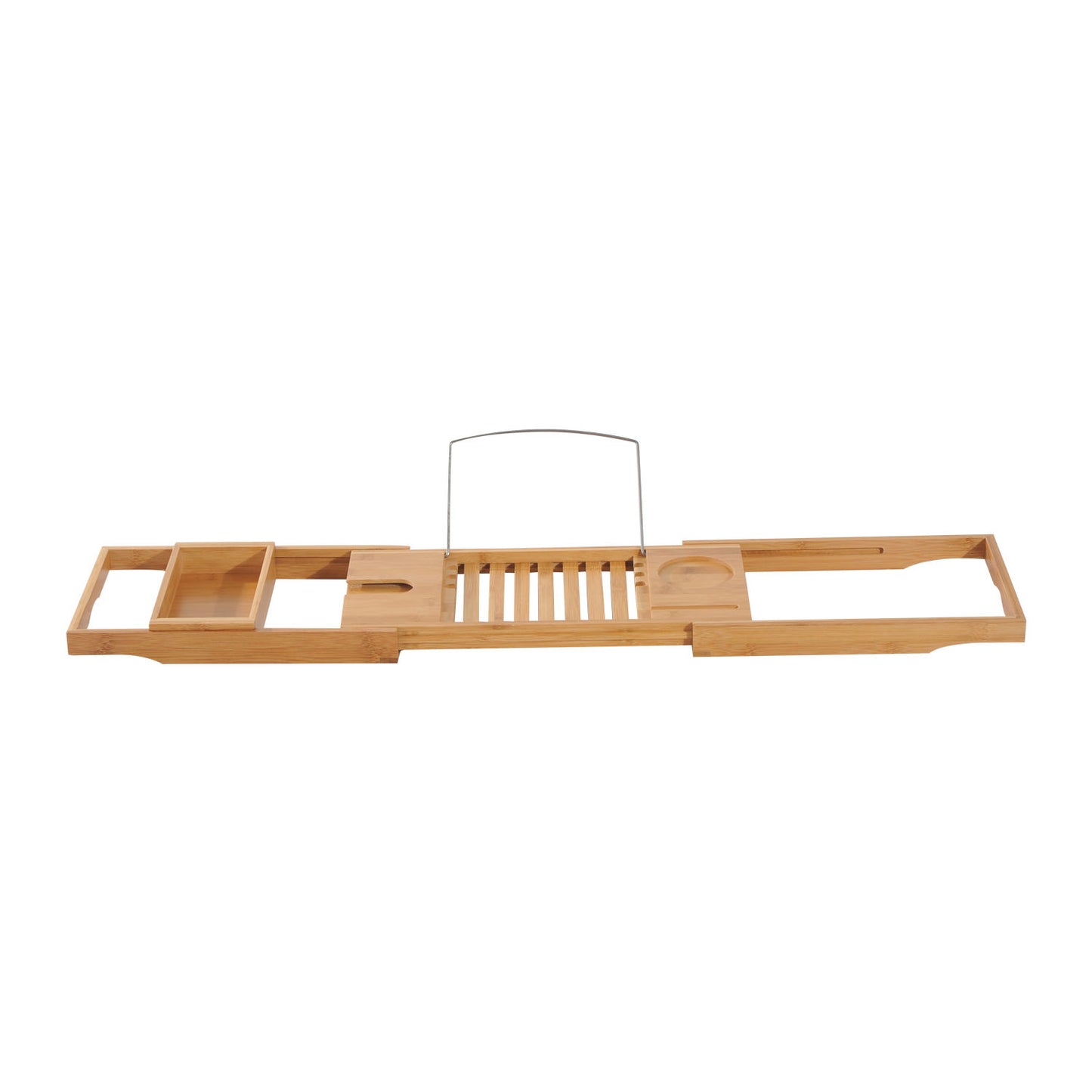 Homcom Bathtub Shelf  Brown