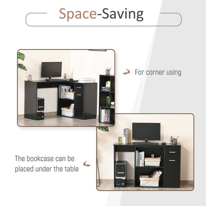 Homcom L-Shaped Desk Computer Corner Desk