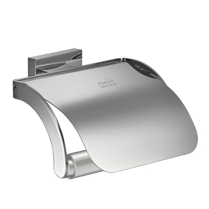 Kleine Wolke Roll Holder with Lid Meo Silver