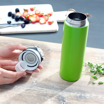 Leifheit Thermos Bottle Flip 600 ml Kiwi Green