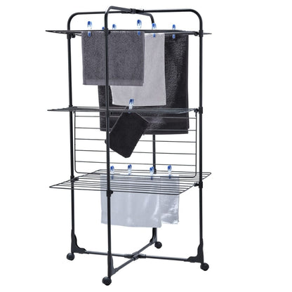 Leifheit Drying Tower Classic Tower 270 Black