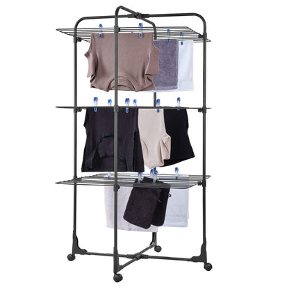 Leifheit Drying Tower Classic Tower 270 Black