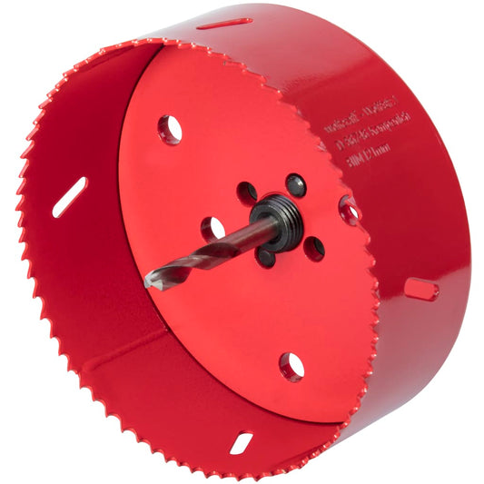 wolfcraft Hole Saw 152 mm Bi-Metal Red 5498000