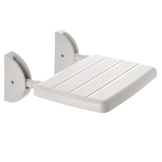 RIDDER Fold-Down Shower Seat Eco White