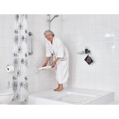 RIDDER Fold-Down Shower Seat Eco White