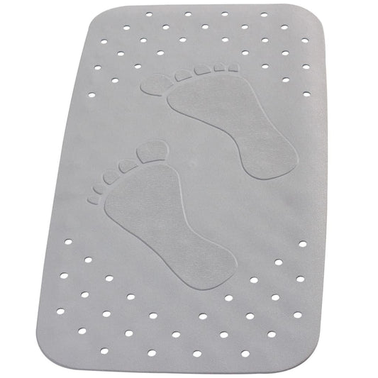 RIDDER Non-Slip Bath Mat Plattfuß 72x38 cm Grey 67087