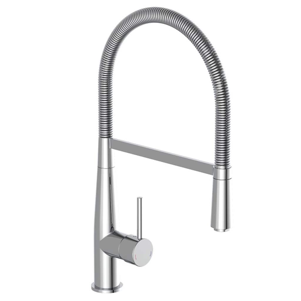 SCHÜTTE Sink Mixer with Spiral Spring NEW YORK Chrome