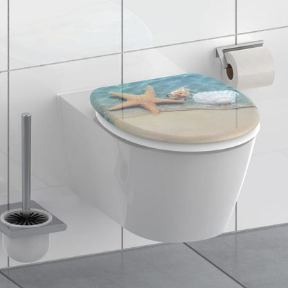 SCHÜTTE Toilet Seat with Soft-Close BEACH