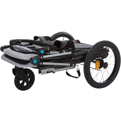 TRIXIE Dog Bicycle Trailer M Grey