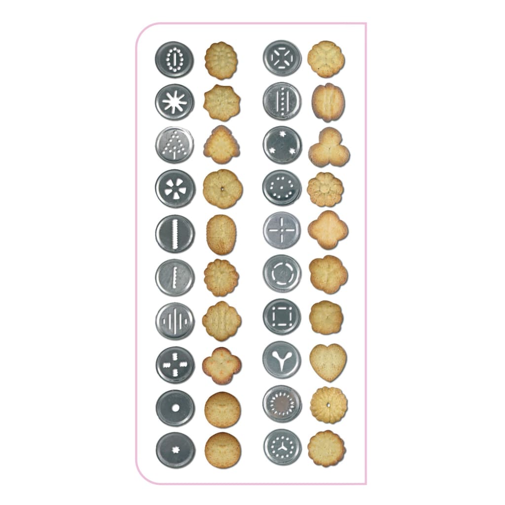 HI Biscuit Maker with 20 Shaping Discs