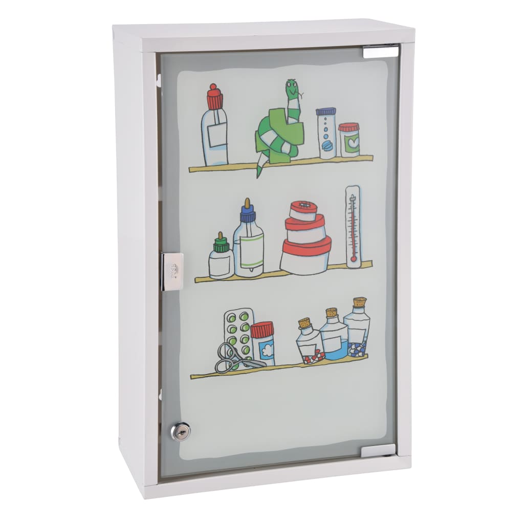 HI Medicine Cabinet 30x15x50 cm Stainless Steel