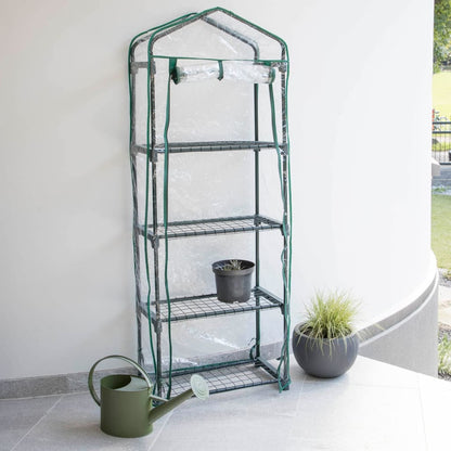 HI Greenhouse with 4 Shelves 59x31x160 cm