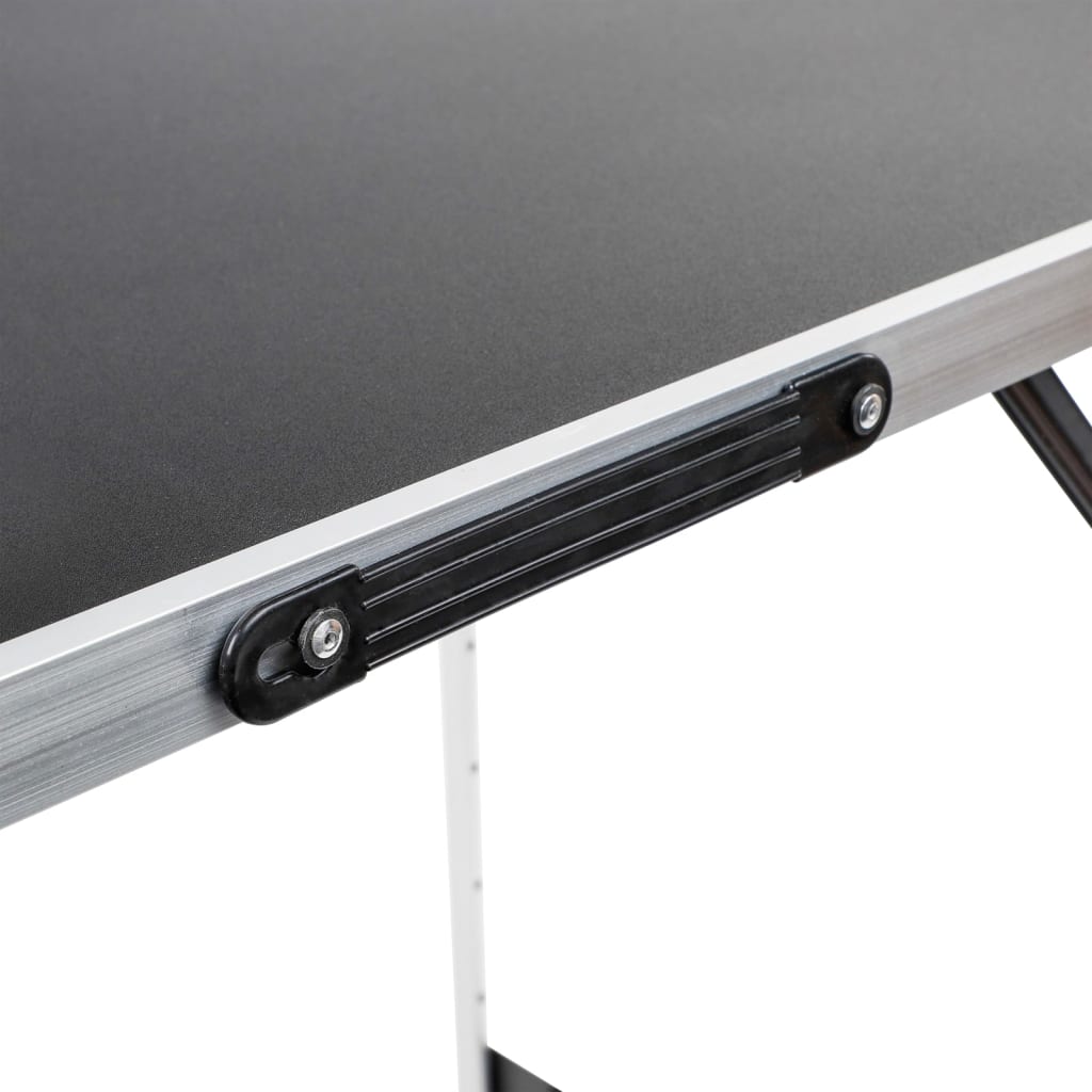 HI Folding Table 100x60x94 cm Aluminium