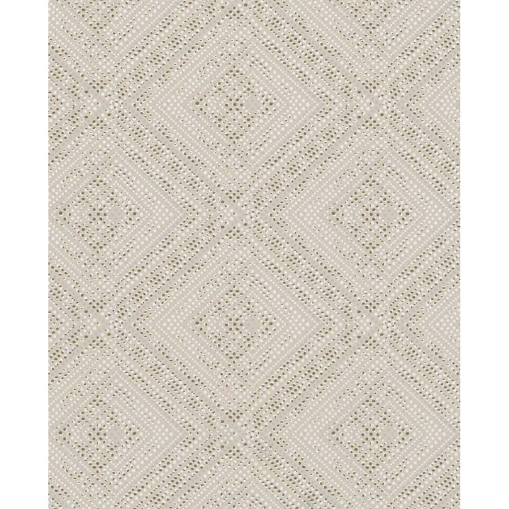 Noordwand Wallpaper Topchic Tone On Tone Diamonds Metallic Beige