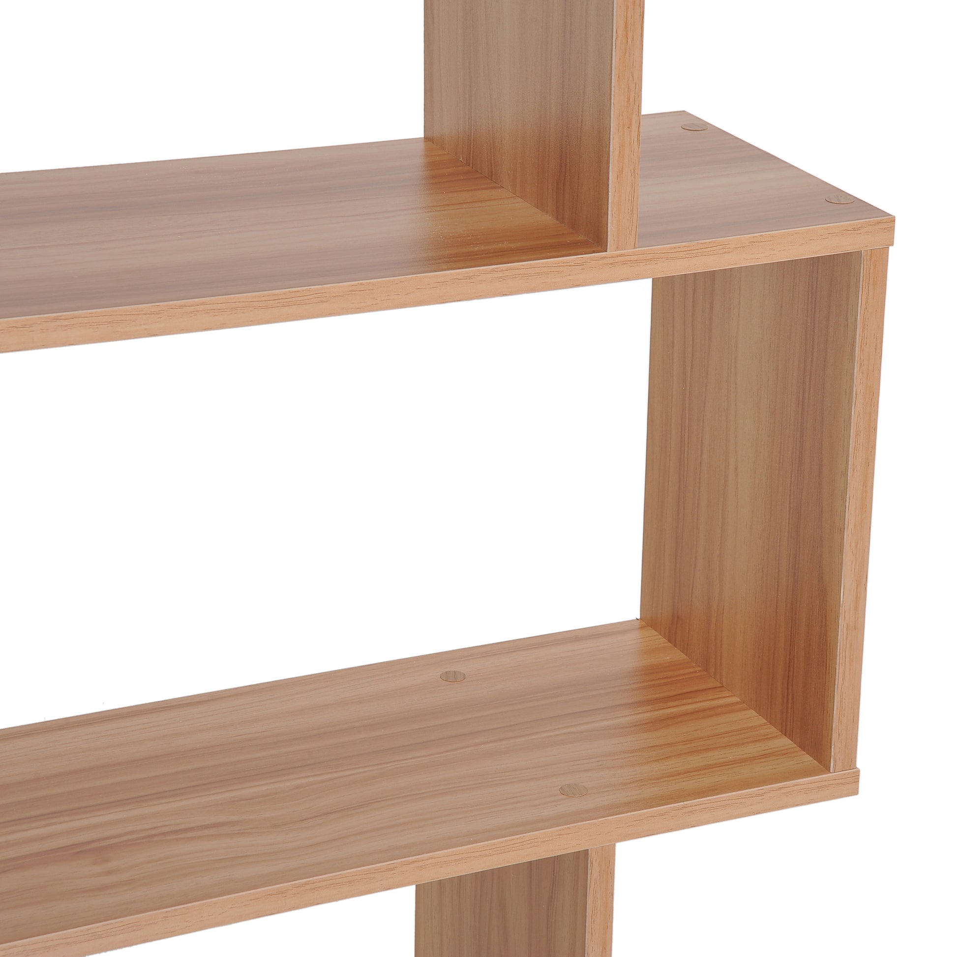 Homcom 6-Tier S-Shaped Shelf Unit