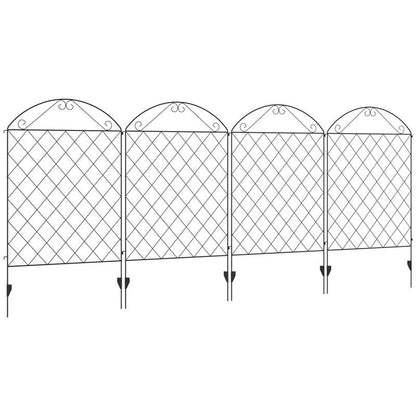 Outsunny Decorative Garden Fencing