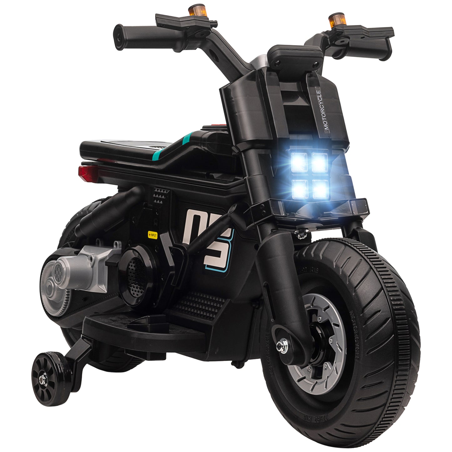 Homcom Kids Electric Motorbike with Siren