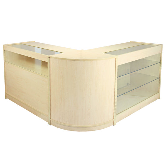 Pisces Maple Shop Counter & Retail Display Set