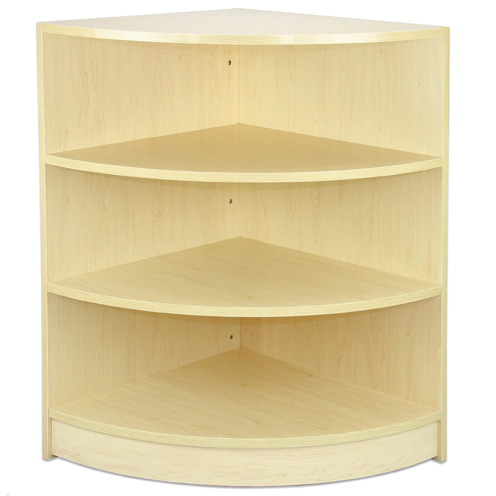 Maple Shop Shelving Corner Unit