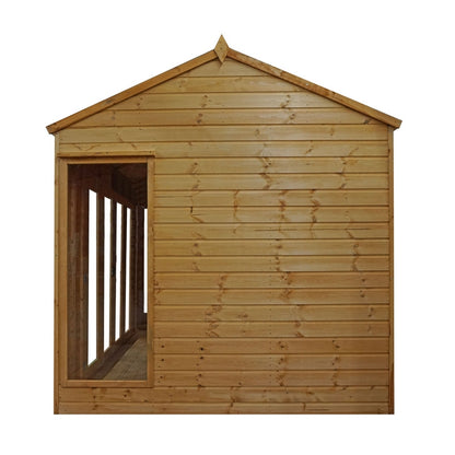 Mercia Vermont 9' 11 x 8' 1 Reverse Apex Summerhouse - Premium Dip Treated Shiplap