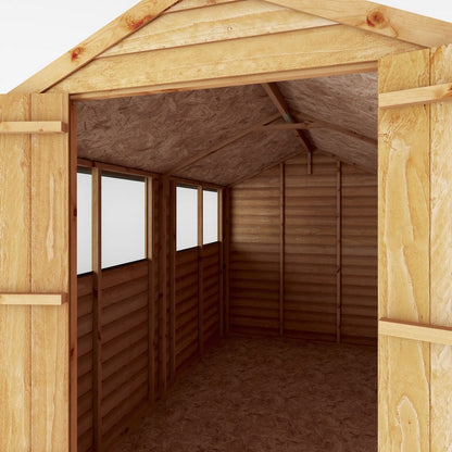 Mercia 6' 3" x 9' 10" Apex Shed - Budget Dip Treated Overlap