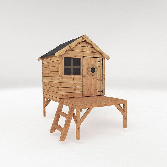 Mercia Snug 7' 1" x 6' 1" Apex Children's Playhouse - Premium Dip Treated Shiplap