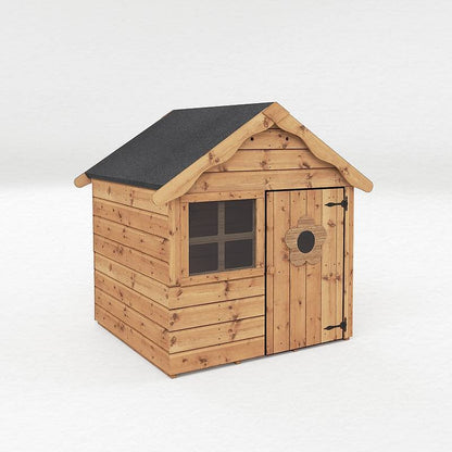 Mercia Snug 4' 7" x 4' Apex Children's Playhouse - Premium Dip Treated Shiplap