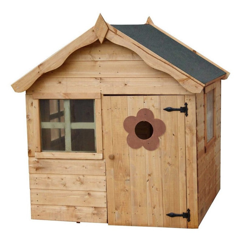 Mercia Snug 4' 7" x 4' Apex Children's Playhouse - Premium Dip Treated Shiplap