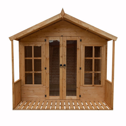 Mercia Wessex 8' 2 x 10' Apex Summerhouse - Premium Dip Treated Shiplap