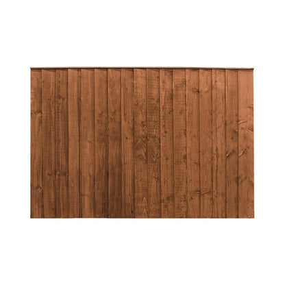 Mercia 4ft Flat Top Vertical Feather Edge Fence Panel