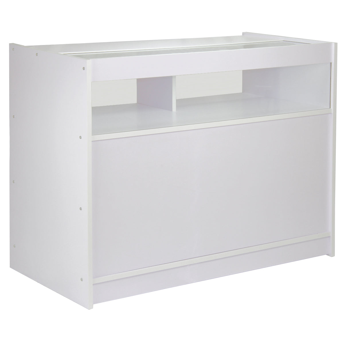 B1200 Retail Shop Counter - Brilliant White